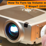 how to turn up volume on projector