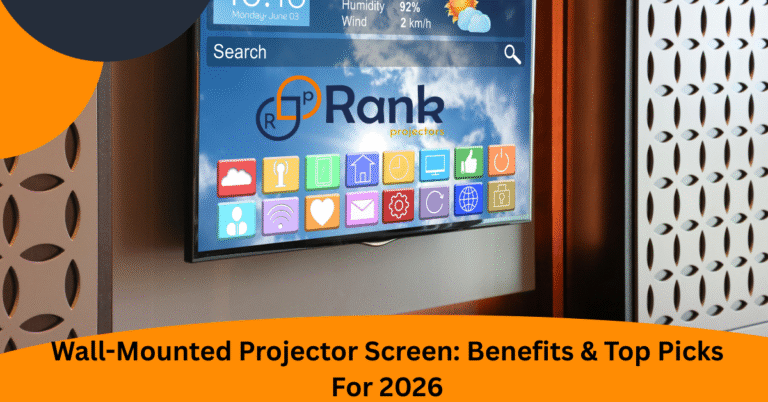Wall-Mounted Projector Screen: Benefits & Top Picks For 2026